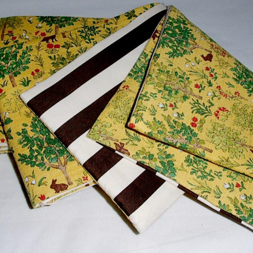 ○森の動物柄B半幅帯新品リバ 着物 お羊屋 通販 3699963｜Creema  