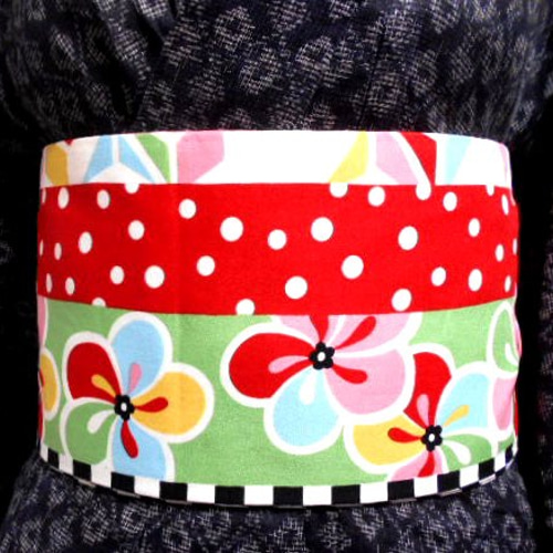 ○お羊屋カラフル古典柄名古屋帯新品 和装小物（帯・半襟） お羊