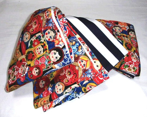半幅帯☆クリスマス☆ハンドメイド☆綿 10-5591a1.jpg