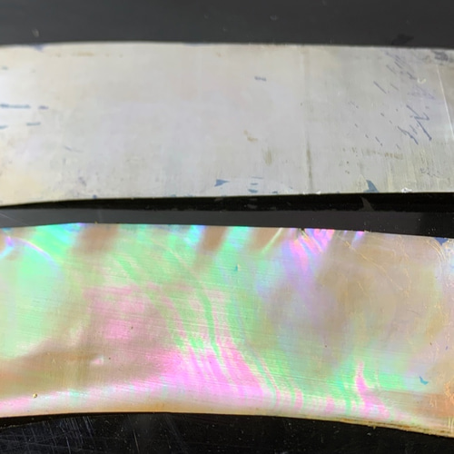 漆塗り蝶貝夜行貝貼手文庫 手鏡 春秋 溜 漆塗り 12-12609 漆器の井助