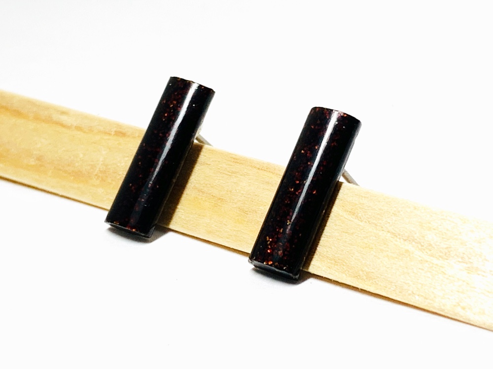 Glow. 漆ピアス【漆・錫】