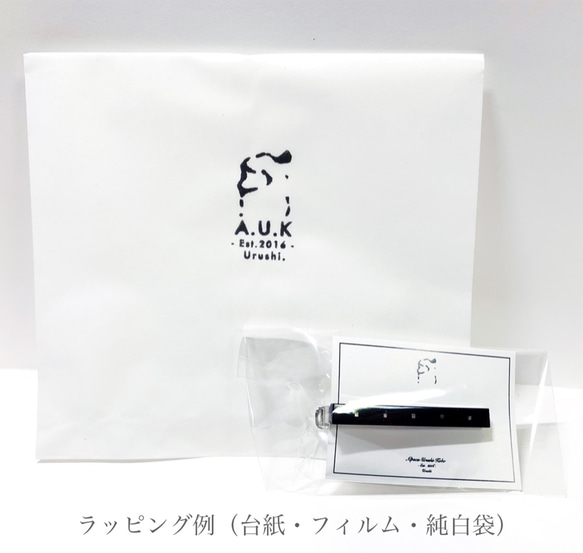 《Lacquer/Raden》閃爍光漆領帶別針 第5張的照片