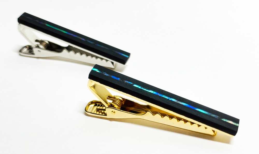 《漆・螺鈿》ゆらめくひかり マットseries. 漆ネクタイピン