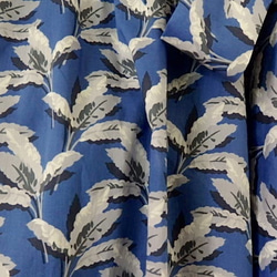 英国輸入リバティプリント Paradise Palm フレアースカート　マキシ丈（ チュール入 ）＜リボン＞ 5枚目の画像