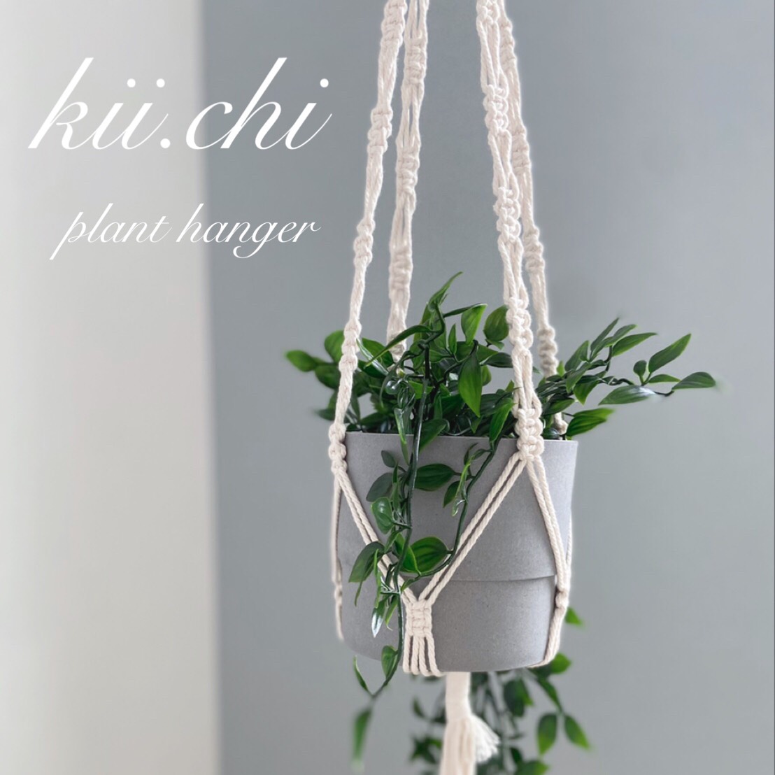 マクラメ 2点セット 流木 No.11 プラントハンガー