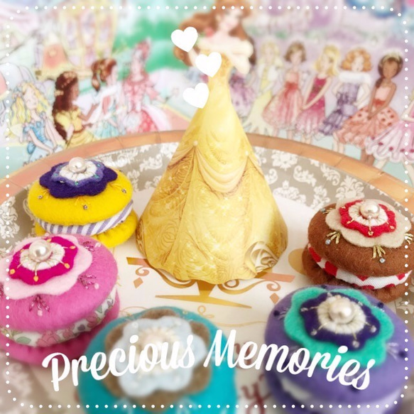 プリンセスマカロン♡大人気マカロンシリーズ第2弾、オーダー制作 1枚目の画像