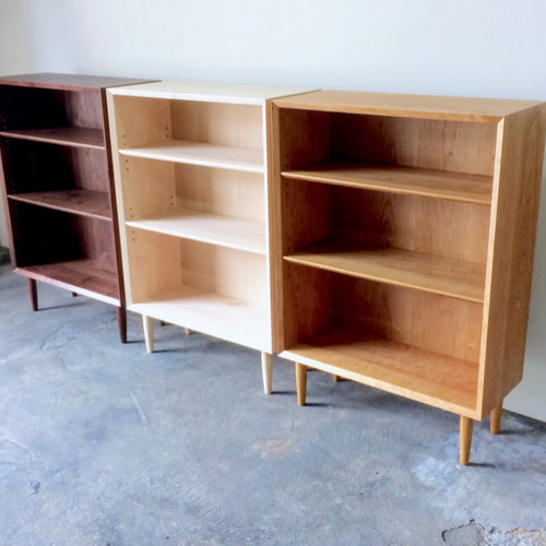 本棚 ブックシェルフ ウォールナット シンプルなデザイン W70cm 本棚