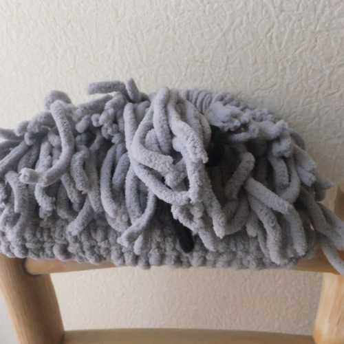 もこもこ毛糸☆手編みバッグ ハンドバッグ usagi77 通販 5117065