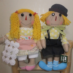 ペアカントリードール☆男の子＆女の子ドール その他人形