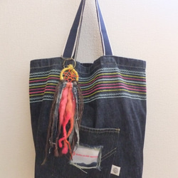 もこもこ毛糸☆手編みバッグ ハンドバッグ usagi77 通販 5117065