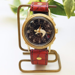手工手錶[手工染色]紅龍 第1張的照片