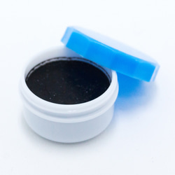 ミニ財布【お札が折れない】 黒桟革（杜若） その他ミニ財布