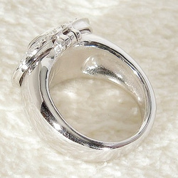 ガーネットと小さなケース付き指輪（リングサイズ：8号、再生ダイヤモンド、アロマオイルなどが入ります） 9枚目の画像