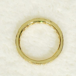 5号エタニティーリング（ご注文後に作製、K18YGメッキのSV925と、スワロフスキー社のキュービックジルコニアの指輪） 5枚目の画像