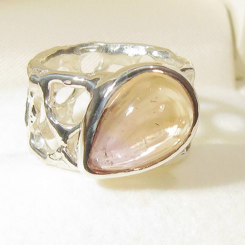 5.70ctアメトリンとSV925の指輪（リングサイズ：10.5号、ロジウムの厚