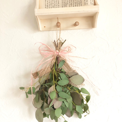 ユーカリのシンプルミニスワッグ ドライフラワー mayznatural 通販