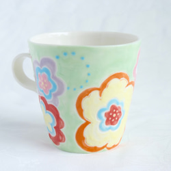 花柄 取っ手付きカップ ＊＊ マグカップ さとうゆりな 通販 10635454