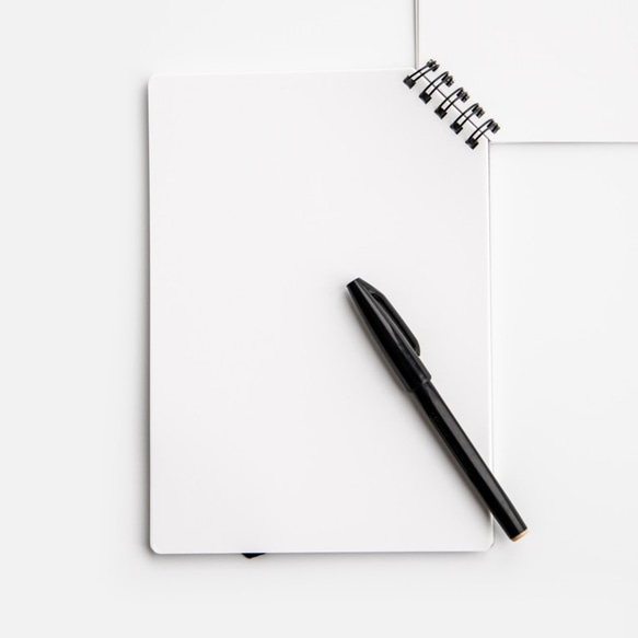 タイトルを書き込めるノート 2枚目の画像