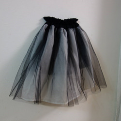 ダブルチュールなスカート size140 1枚目の画像