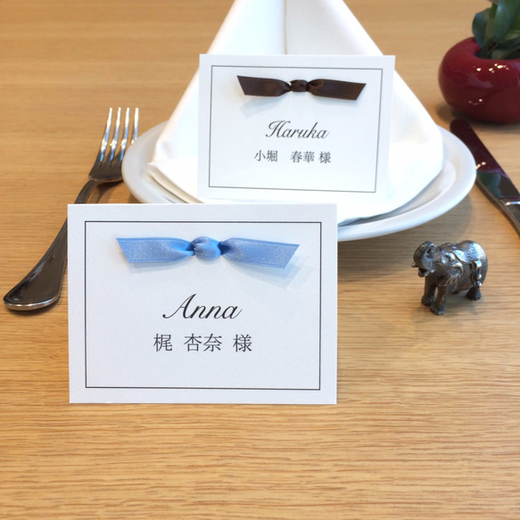 frame place cards 席札 3枚目の画像