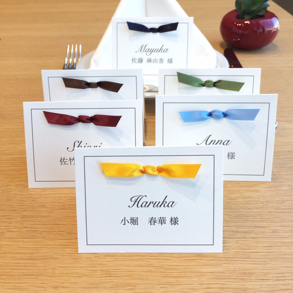 frame place cards 席札 6枚目の画像