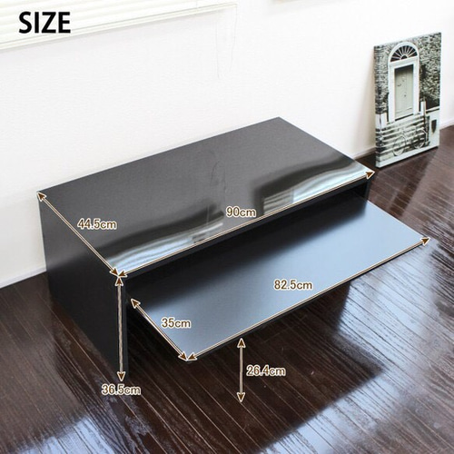 【新品・送料無料】【日本製】デスク スライドテーブル付 90cm幅 新品・送料無料】【日本製】デスク スライドテーブル付 90cm幅