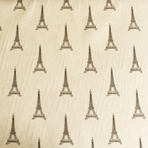 お洒落な幅広ワイド生地！『 B&B Fabrics エッフェル塔 プリント生地 