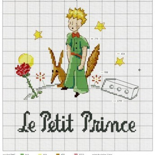 新商品！フランスより『洋書 刺しゅう図案集「星の王子さま