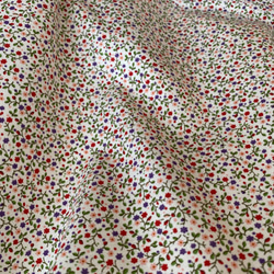 新入荷！『Kei Fabric （ケイファブリック） タイニーフラワー 110cm巾』～50㎝単位でカット～　 2枚目の画像
