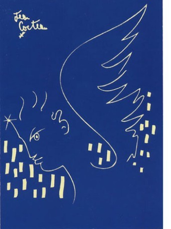 新柄入荷！『フランス製 ポストカード ジャン・コクトー （天使