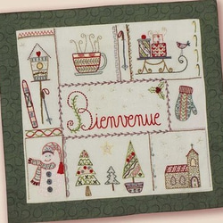 新入荷！ギフトにも！『【フランス製刺しゅうキット】BIENVENUE EN HIVER（冬へようこそ）』 3枚目の画像