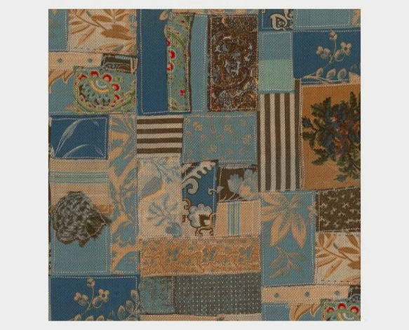 新柄入荷！USA！Moda 『Bon Voyage パッチワーク柄 オックス生地