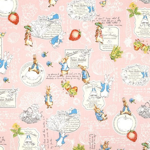 new!!! ピンク木馬生地 （楽天市場】木馬MOKUBA リボン刺繍  