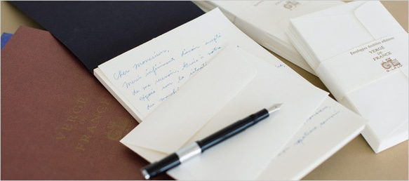 新商品！フランス製！『G.ラロ　ヴェルジェ・ド・フランス 便箋 A5 』～ブルー～ 人気・おすすめ｜使いやすい・旅行におすすめ 品質保証 全国発送 在庫限り