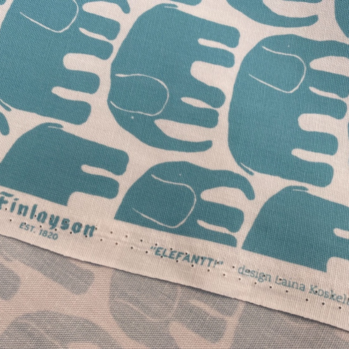 最終値下】 美品 Finlayson フィンレイソン ファブリック 生地 北欧 オックスプリント】 Finlayson ＊ANNUKKA (フィンレイ
