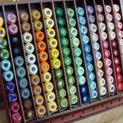 DMC SPECIAL DENTELLES-スペシャルダンテル 80番 レース糸～800　薄水色～ 3枚目の画像