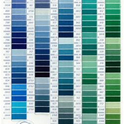 DMC SPECIAL DENTELLES-スペシャルダンテル 80番 レース糸～800　薄水色～ 4枚目の画像