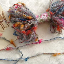 ちょこっと毛糸♪人気商品！『トルコ製　色合い可愛いふわふわミックス毛糸』 2枚目の画像