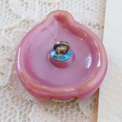 『チェコ　てんとう虫の手作りガラスボタン』 2枚目の画像