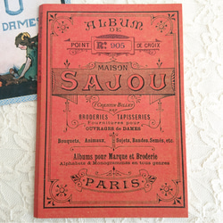 フランスより届きました！『Sajou（サジュー）クロスステッチ ALBUM　図案№905 』 1枚目の画像
