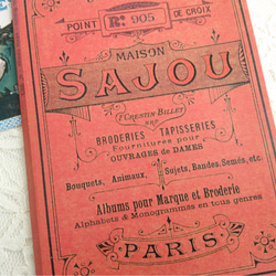 フランスより届きました！『Sajou（サジュー）クロスステッチ ALBUM　図案№905 』 5枚目の画像