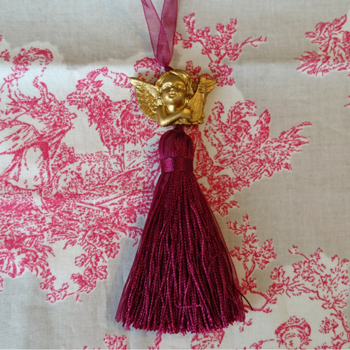 再入荷！フランスより！『アンティークな雰囲気 天使のタッセル  