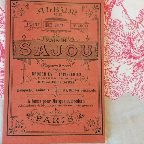 フランスより届きました！『Sajou（サジュー）クロスステッチ
