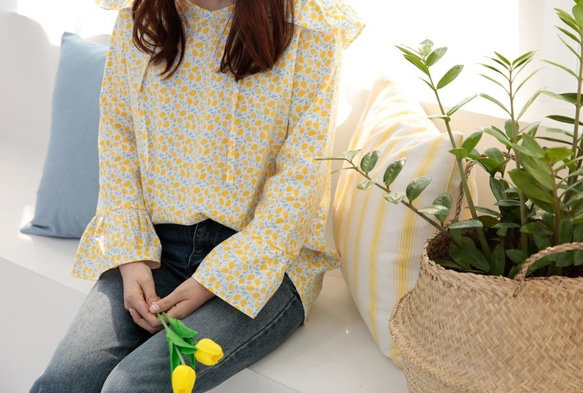 再入荷！『甘い春の香りをイメージした、Honey Lemon（ハニーレモン）』～50㎝単位でカット～ 3枚目の画像