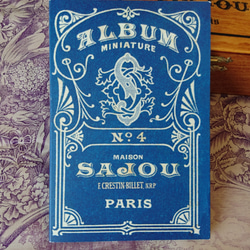フランスより届きました！『Sajou（サジュー）クロスステッチ ALBUM　図案№004』 1枚目の画像