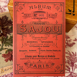 フランスより届きました！『Sajou（サジュー）クロスステッチ ALBUM　図案№902』 1枚目の画像
