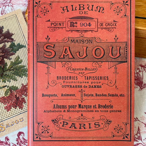 フランスより届きました!『Sajou(サジュー)クロスステッチ フランスより届きました!『Sajou(サジュー)クロスステッチ