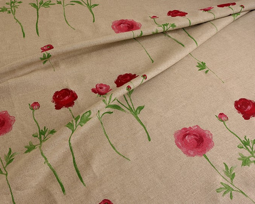 ★専用★フランスリネンstof薔薇パープル2点セット ☆専用☆フランスリネンstof薔薇パープル2点セット ☆専用