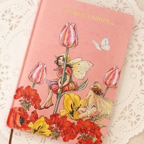 再入荷！人気！『フラワーフェアリーズ B6 ハードカバーノート Flower