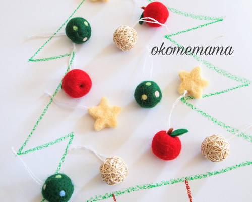  りんご　オーナメント　２箱 新品 3個セット×2箱 イッタラ りんご クリスマス オーナメント